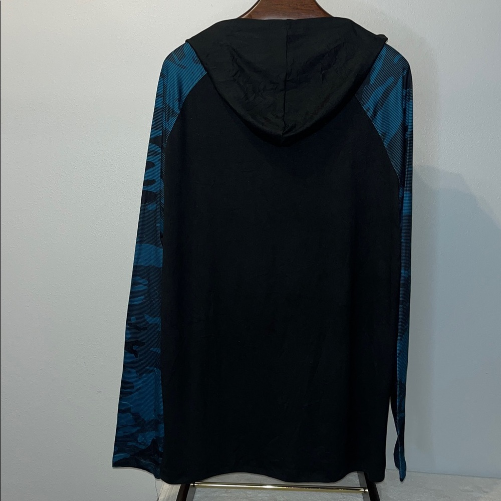 Jacksonville Jaguars Men's Lightweight Pullover Hoodies - Accent Sleeves - XXL - Picture 7 of 7